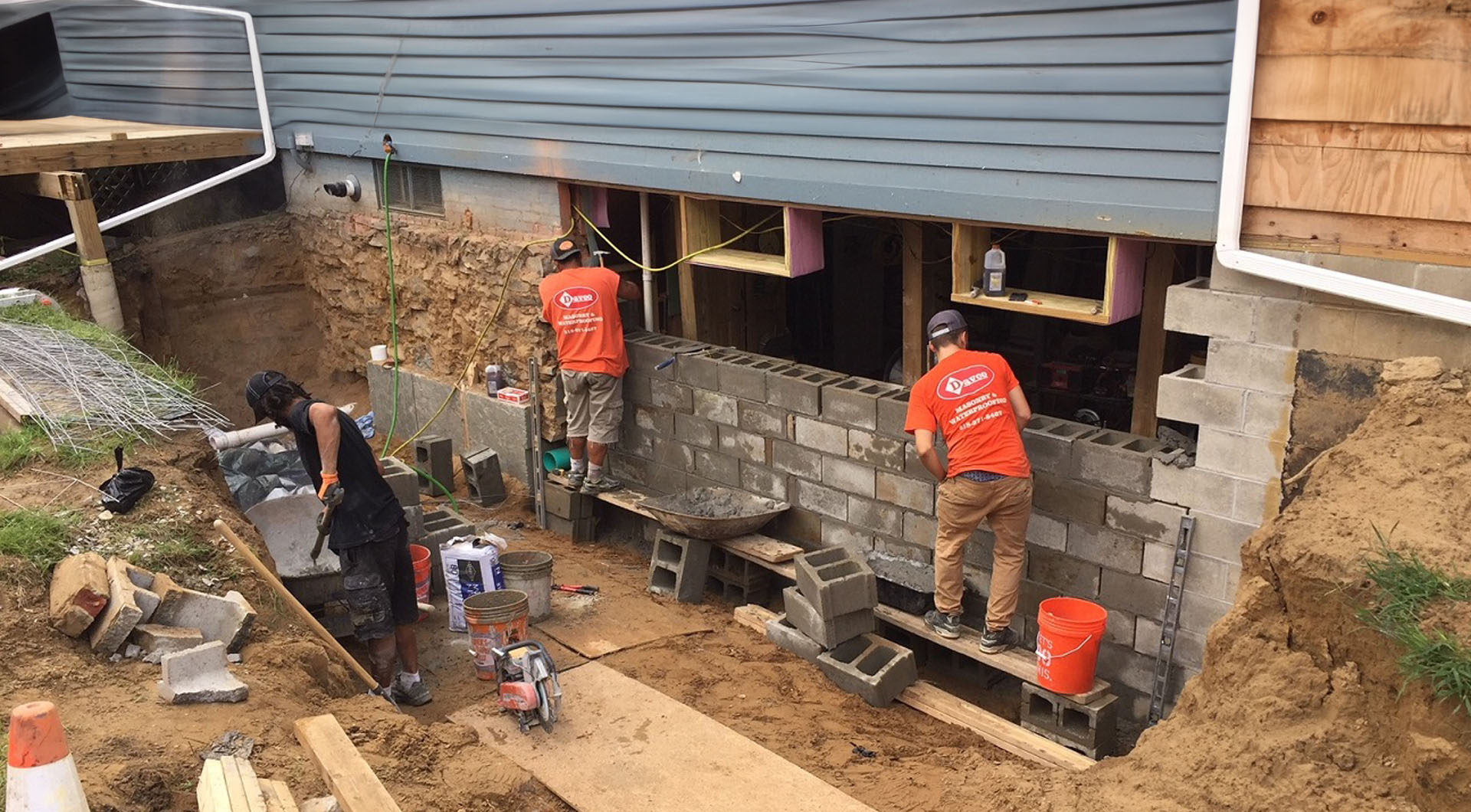 Davco Masonry, LLC. - Foundation in Albany